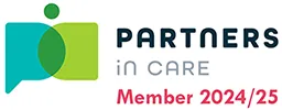 logo partner in care membership logo 2024 25